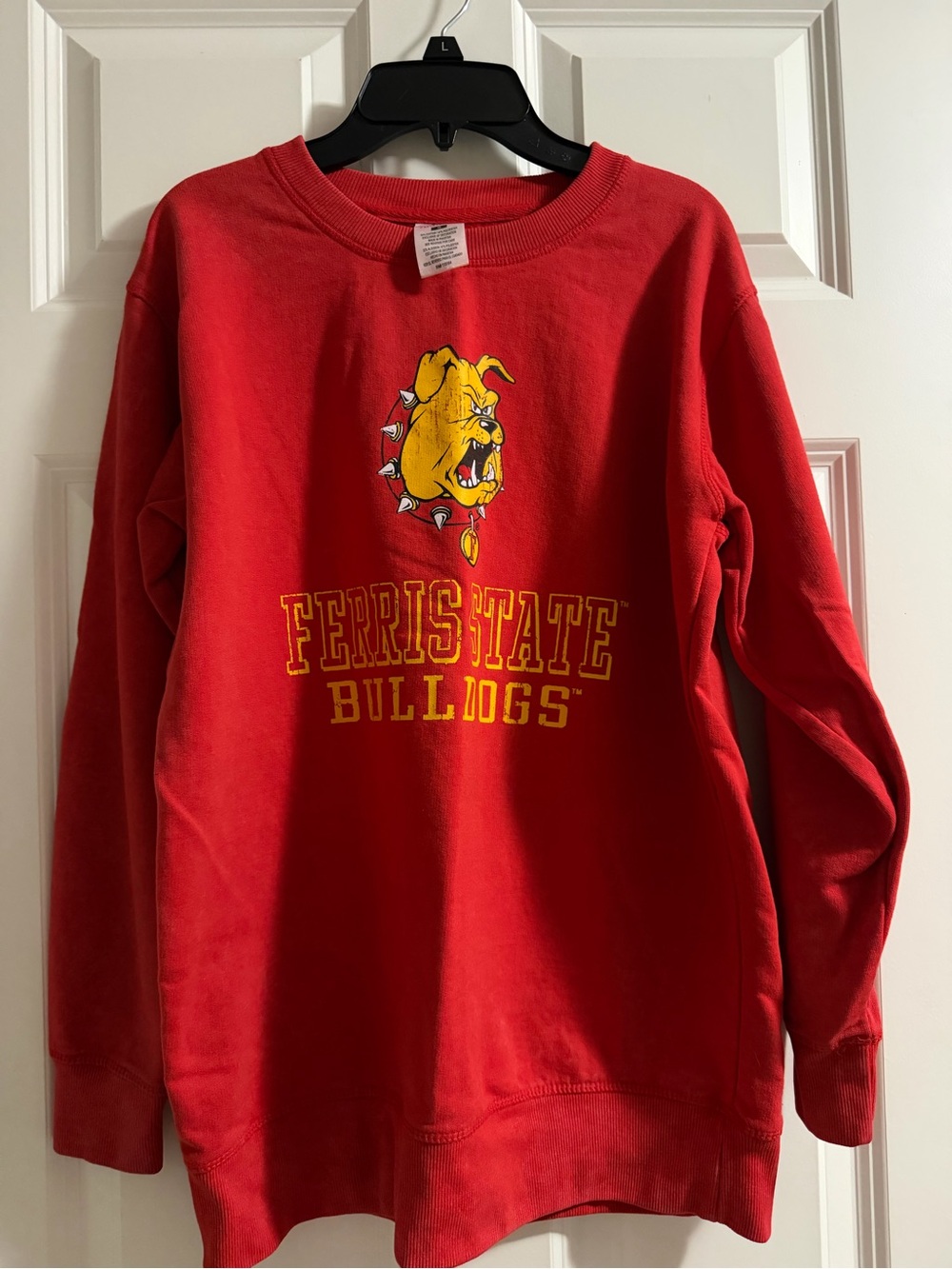 Ferris State Bulldogs Red Crewneck Sweatshirt